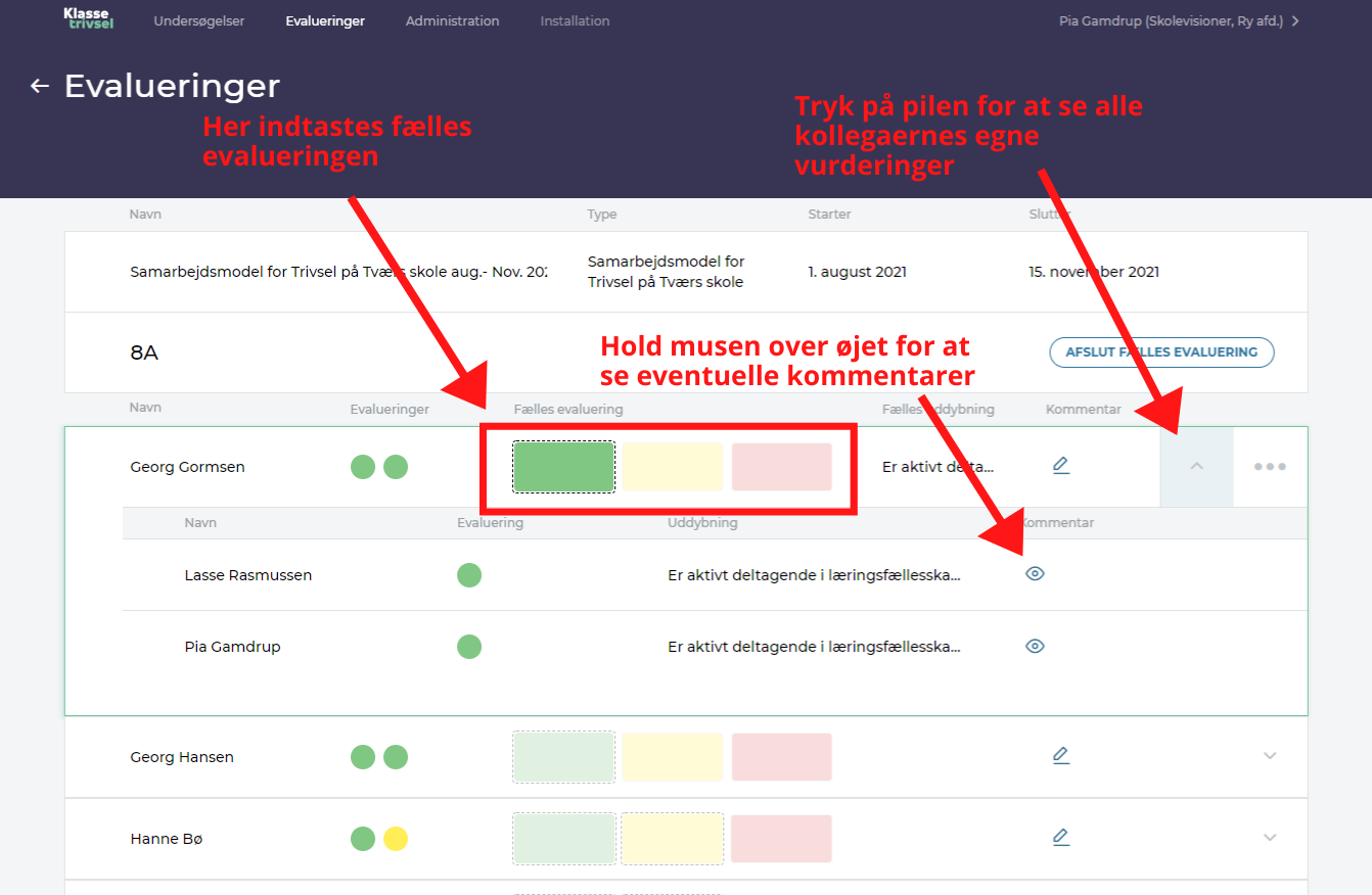 Evalueringer 12