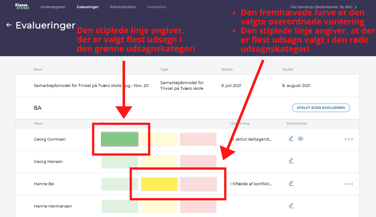 Evalueringer 7