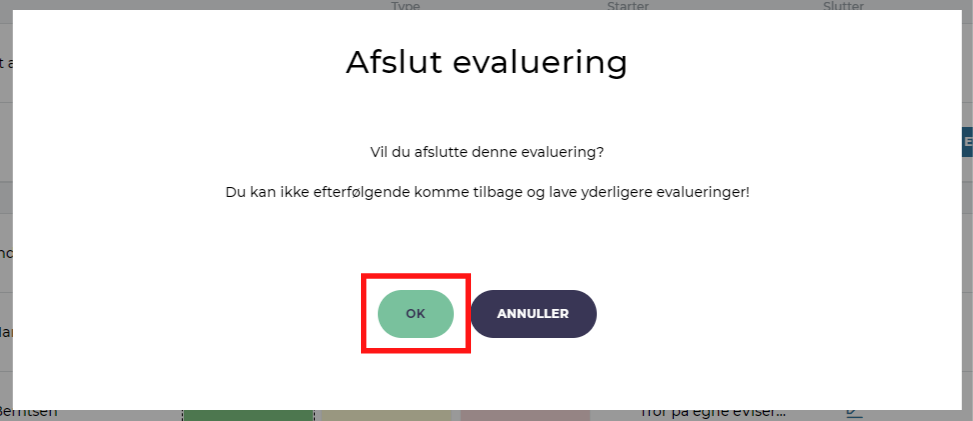Evalueringer 9