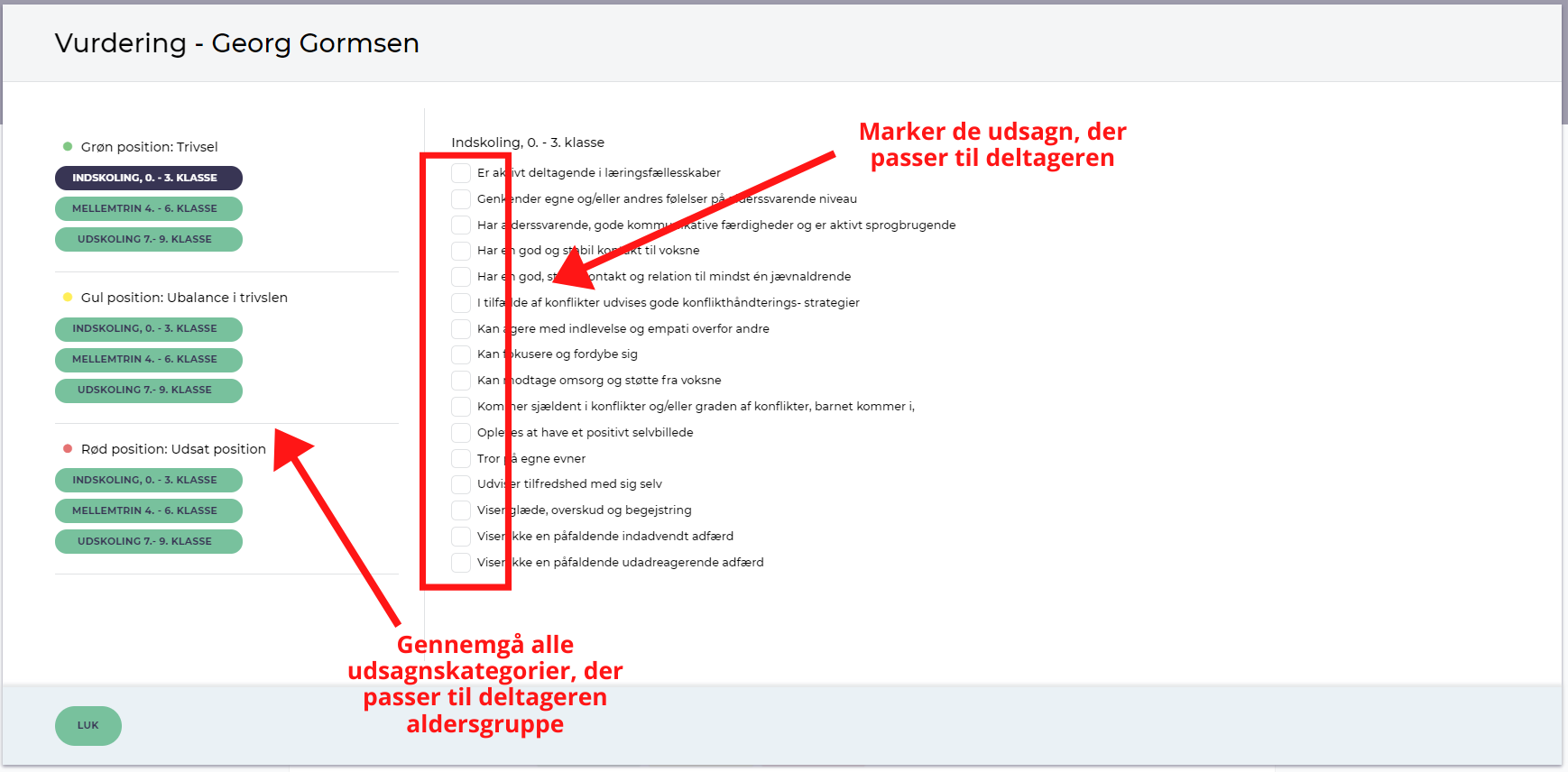 Evalueringer 5